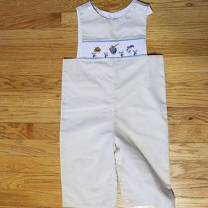 BUNDLE & SAVE! NWOT fly fishing smocked romper